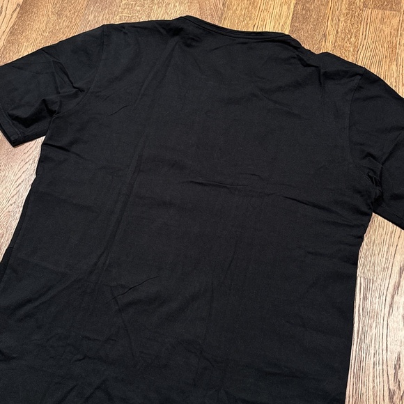 Sage De Cret Made in Japan Cut and Sew Block Black Cotton T Shirt Mens XL - Picture 6 of 11